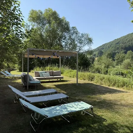 Freistehendes Renkenmühle Näher Kann Man Am Wasser Nicht Wohnen *