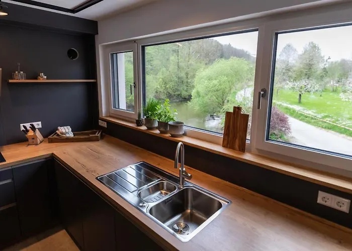 Freistehendes Renkenmühle Näher Kann Man Am Wasser Nicht Wohnen Eberbach (Hohenlohe)